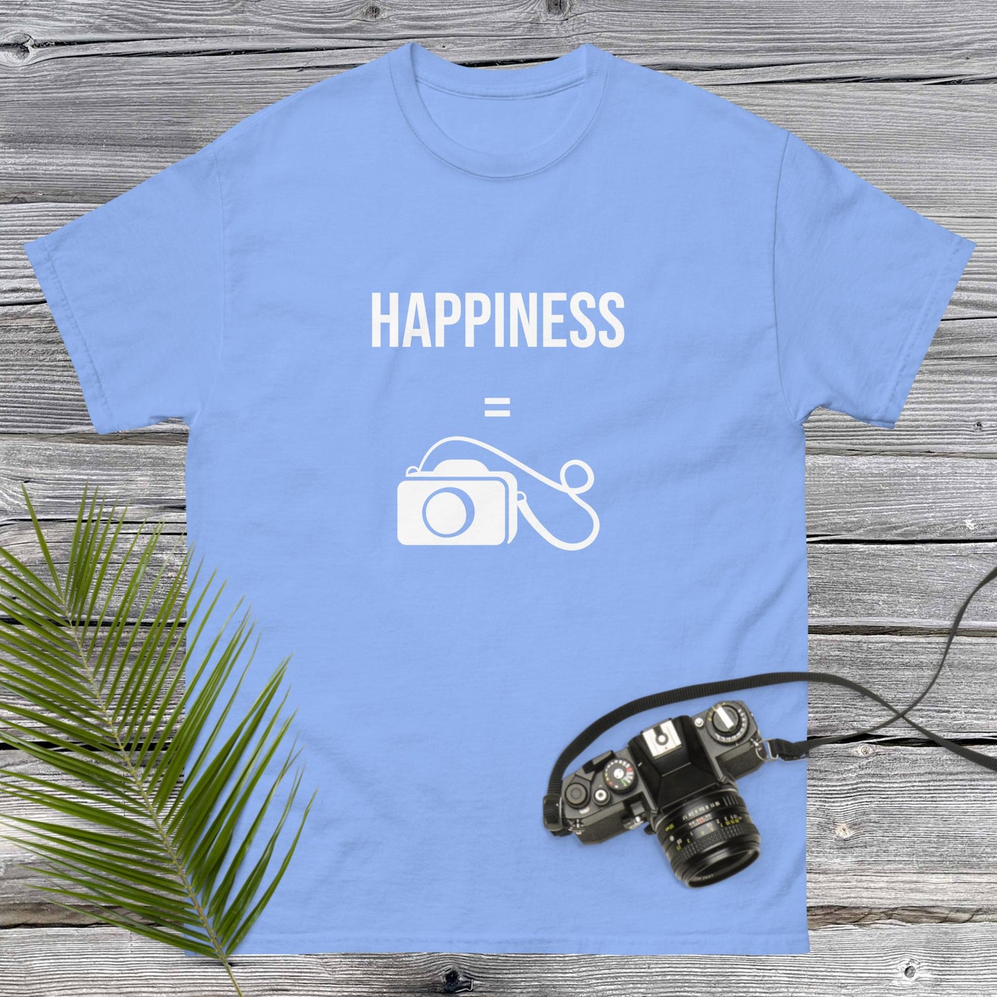 Men's classic tee happiness camera