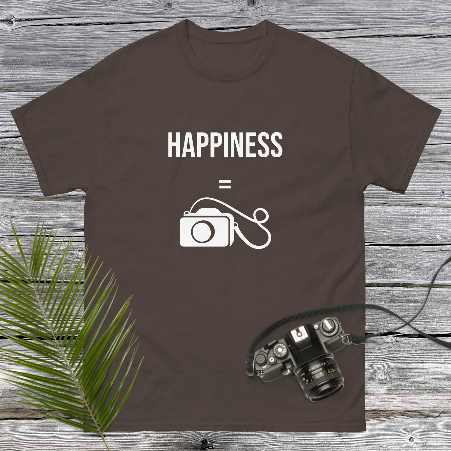 Men's classic tee happiness camera