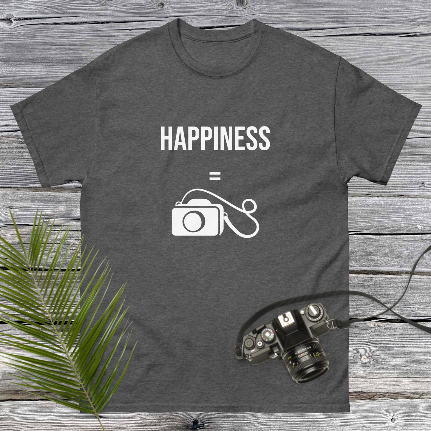 Men's classic tee happiness camera