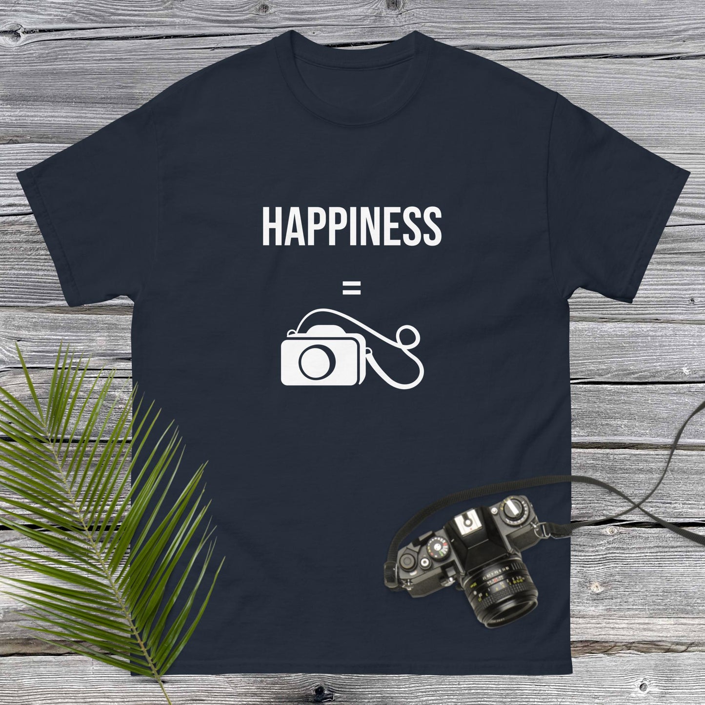 Men's classic tee happiness camera