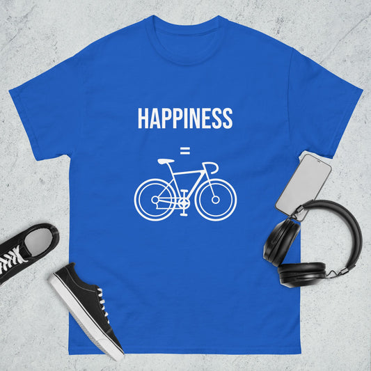 Men's classic tee Happiness bike