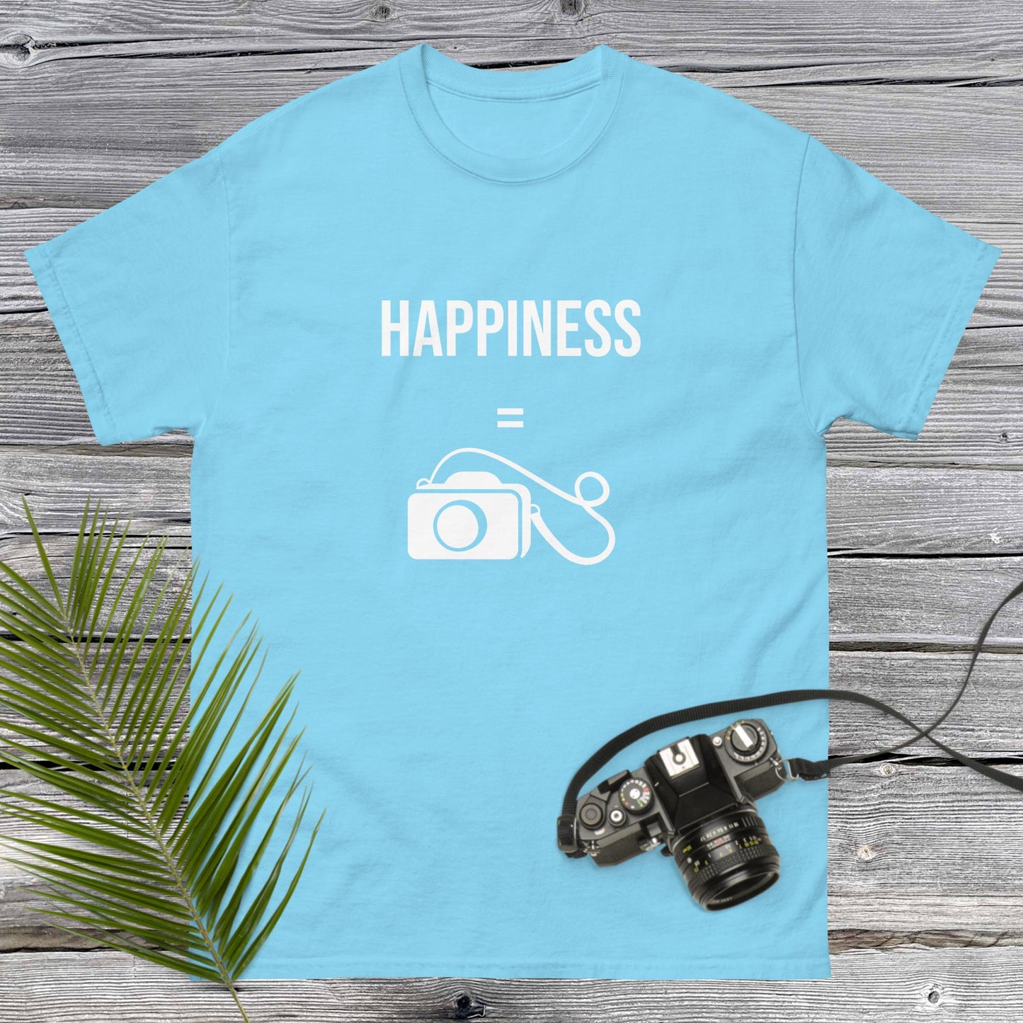 Men's classic tee happiness camera