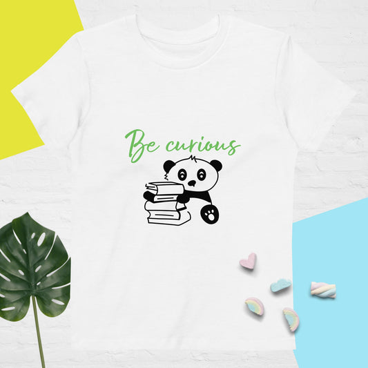 Organic cotton kids t-shirt Be curious