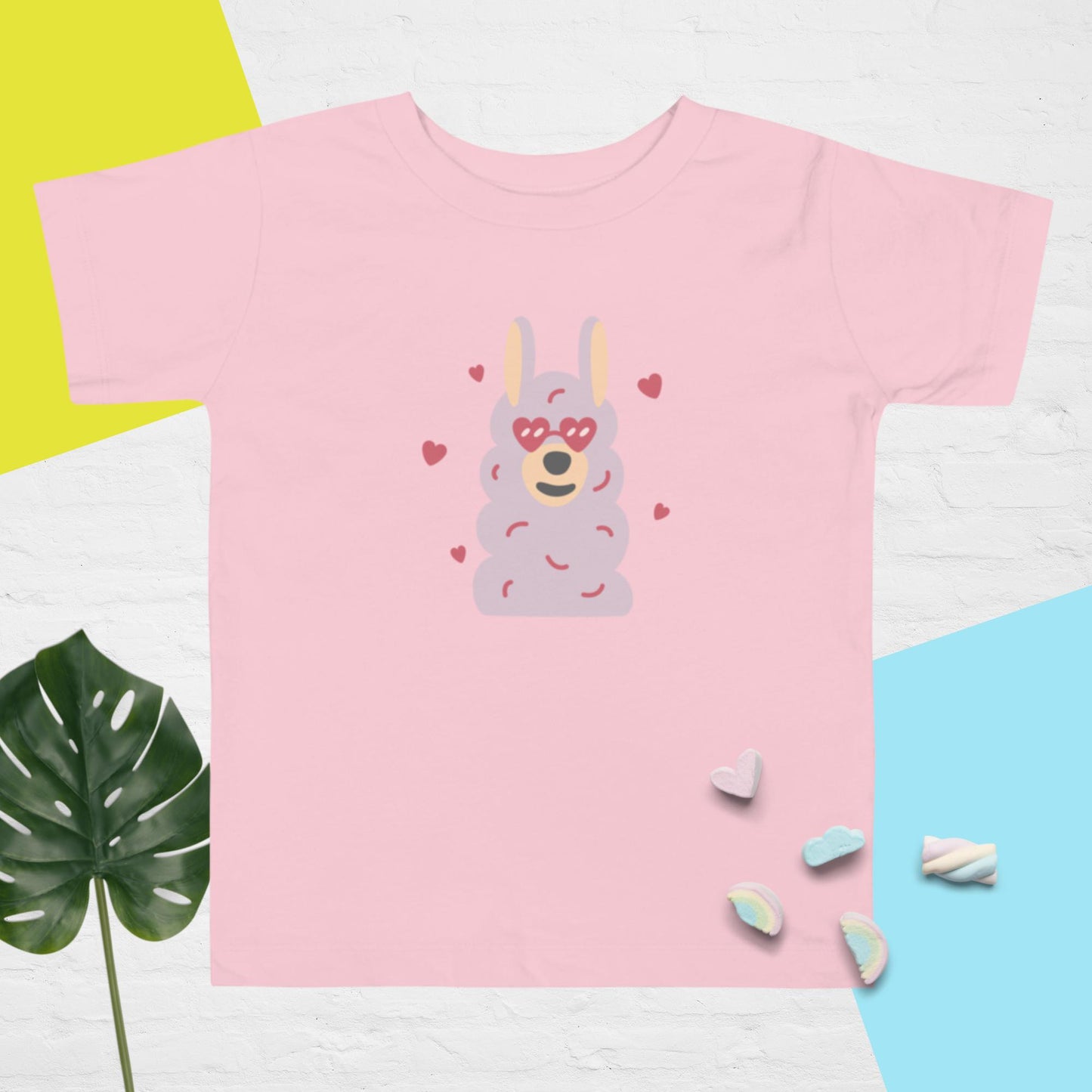 Toddler Short Sleeve Tee cool lama