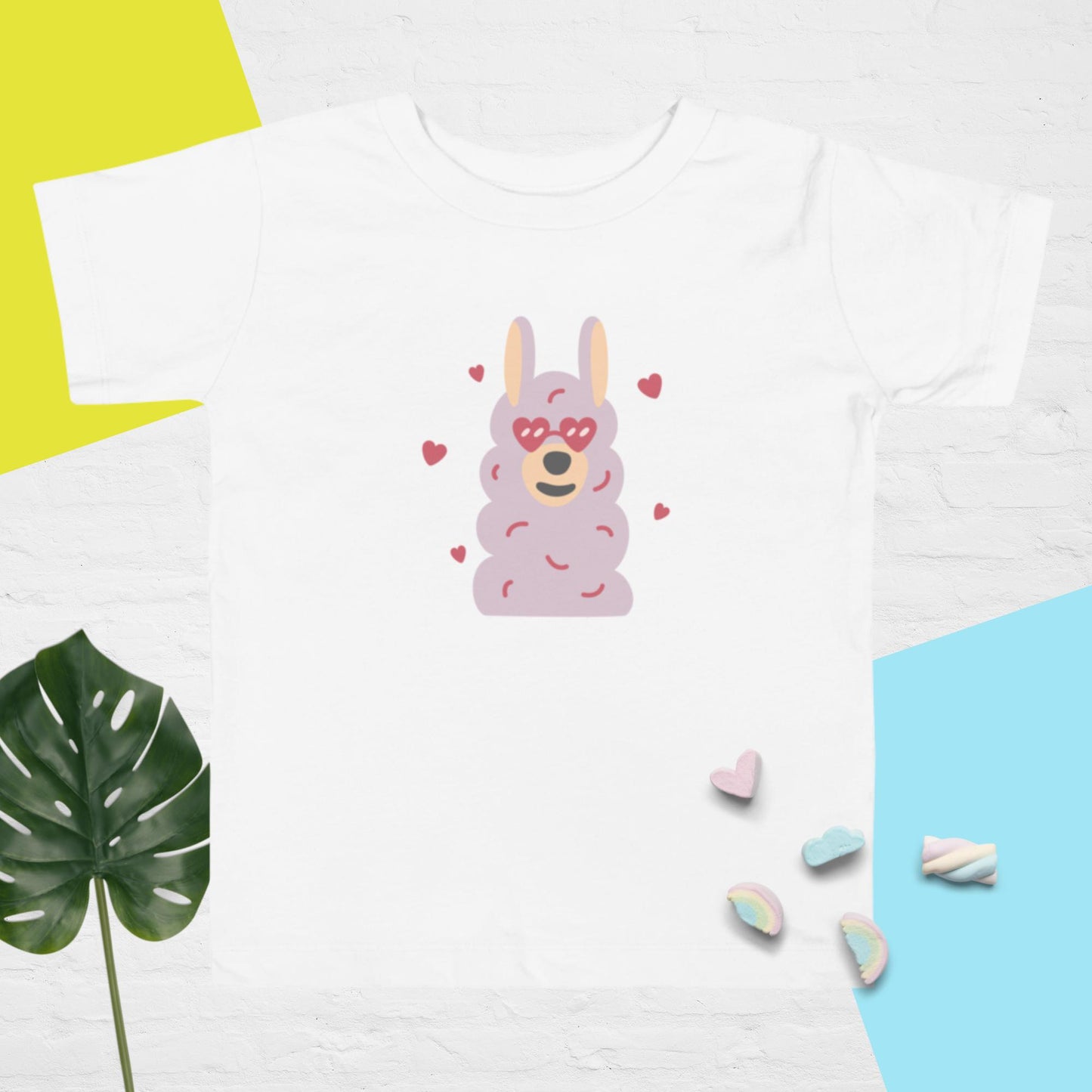 Toddler Short Sleeve Tee cool lama