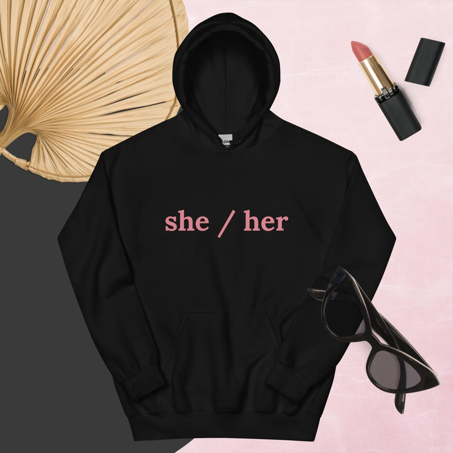 Unisex Hoodie she / her