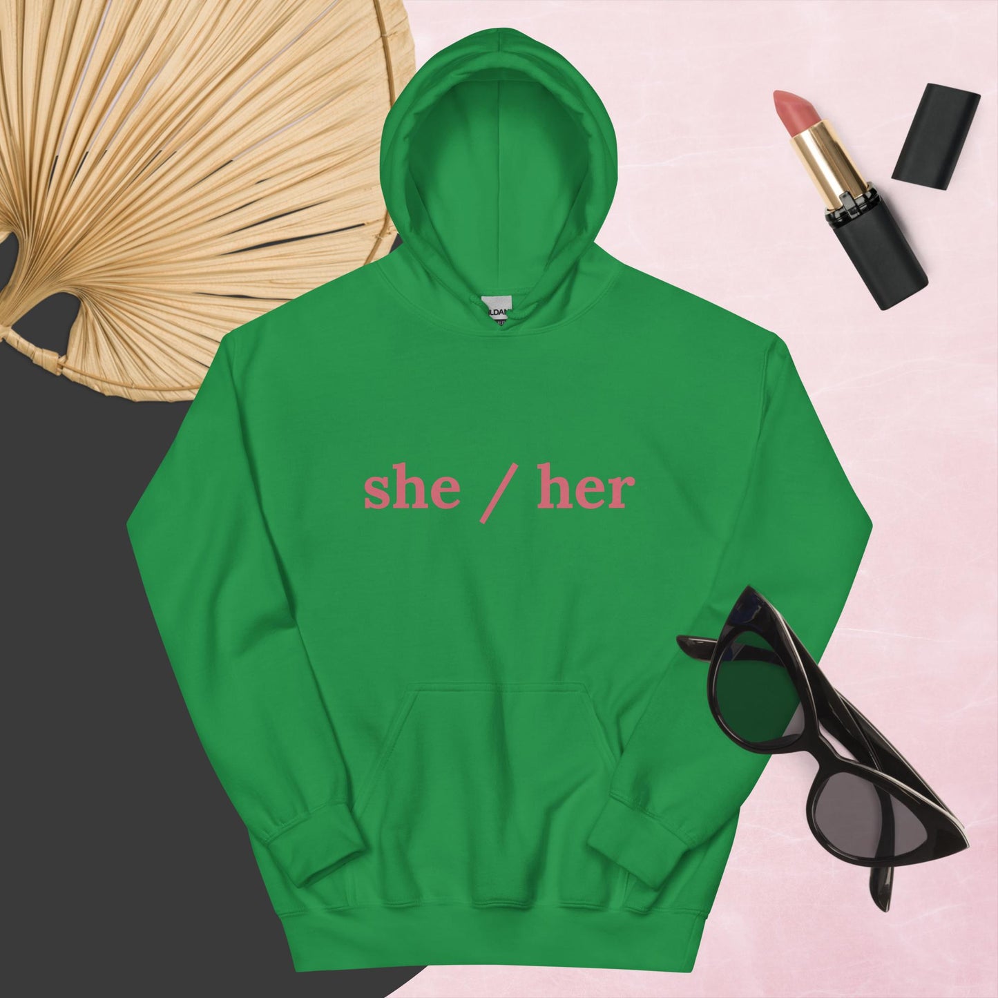 Unisex Hoodie she / her