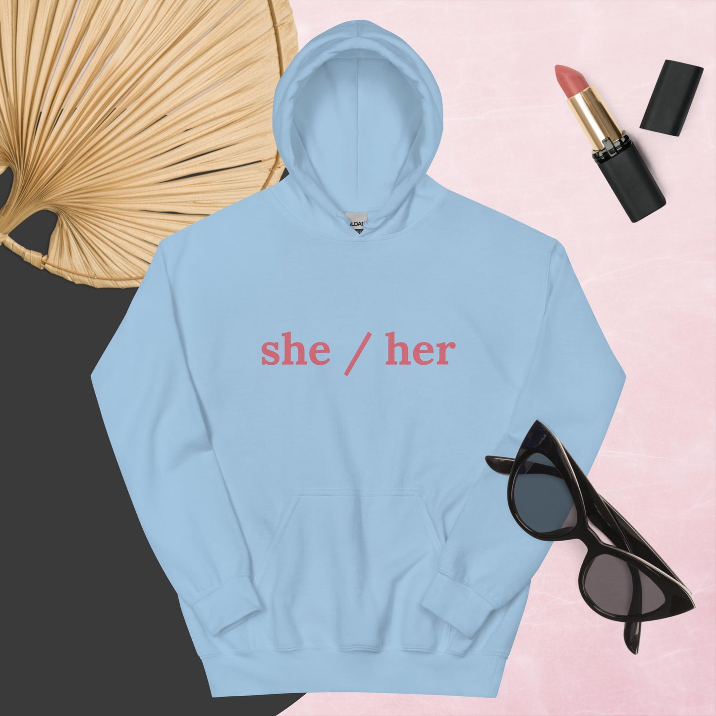 Unisex Hoodie she / her