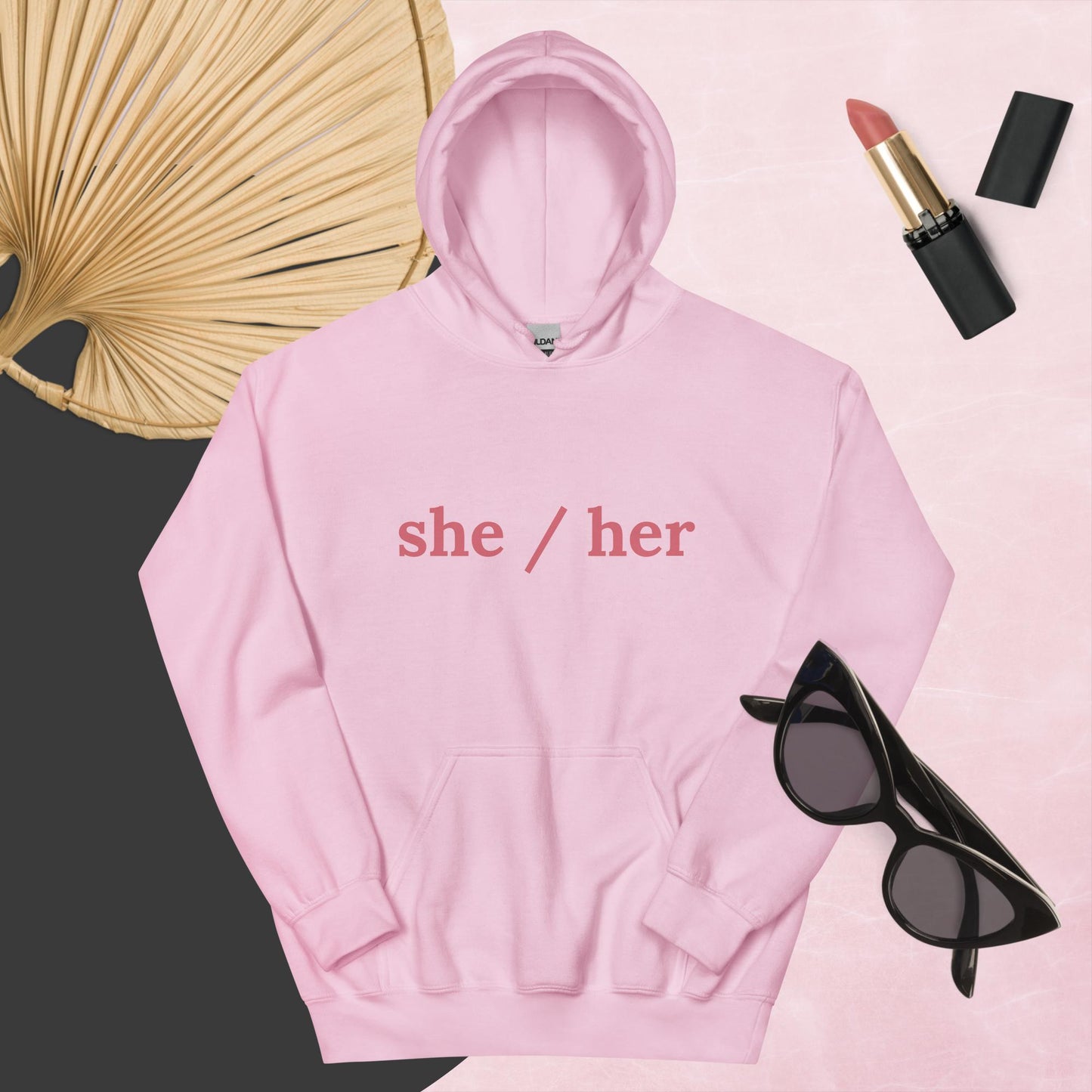 Unisex Hoodie she / her