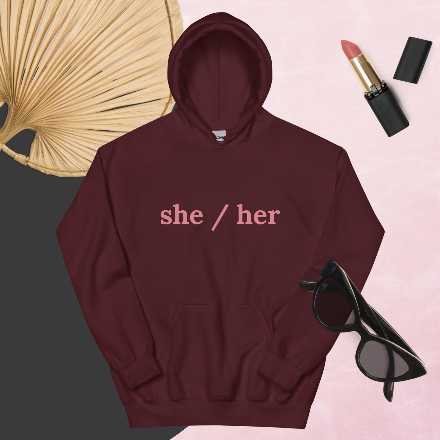 Unisex Hoodie she / her