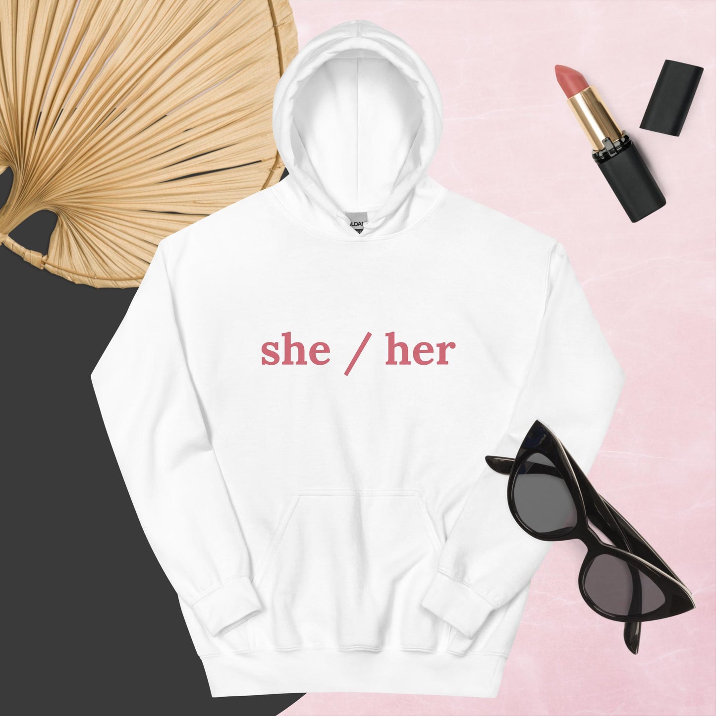 Unisex Hoodie she / her