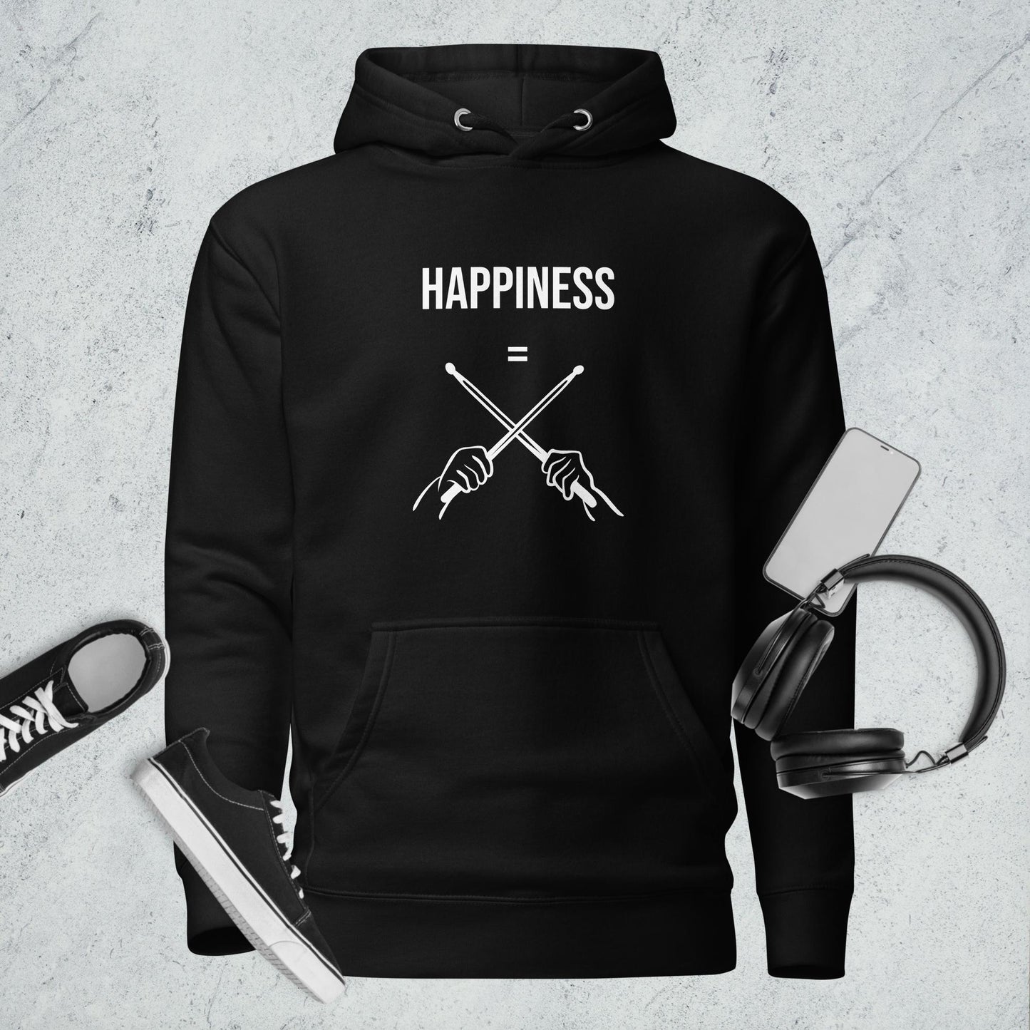 Unisex Hoodie happiness drums