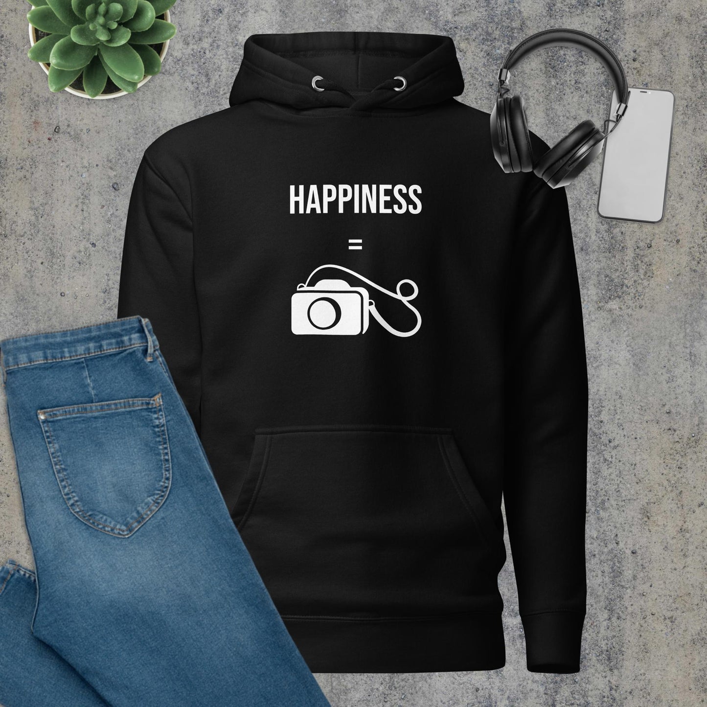 Unisex Hoodie happiness camera