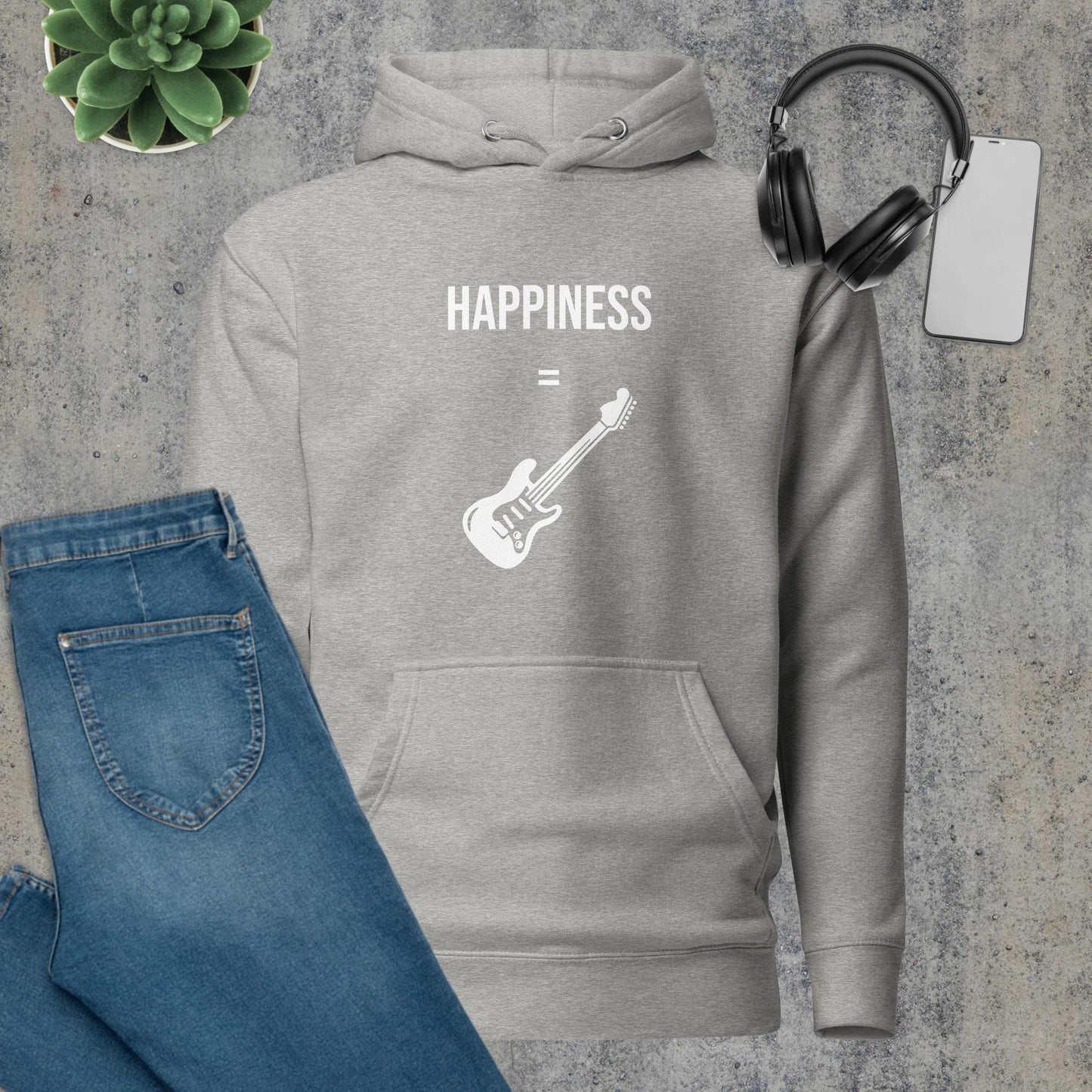 Unisex Hoodie happiness guitar