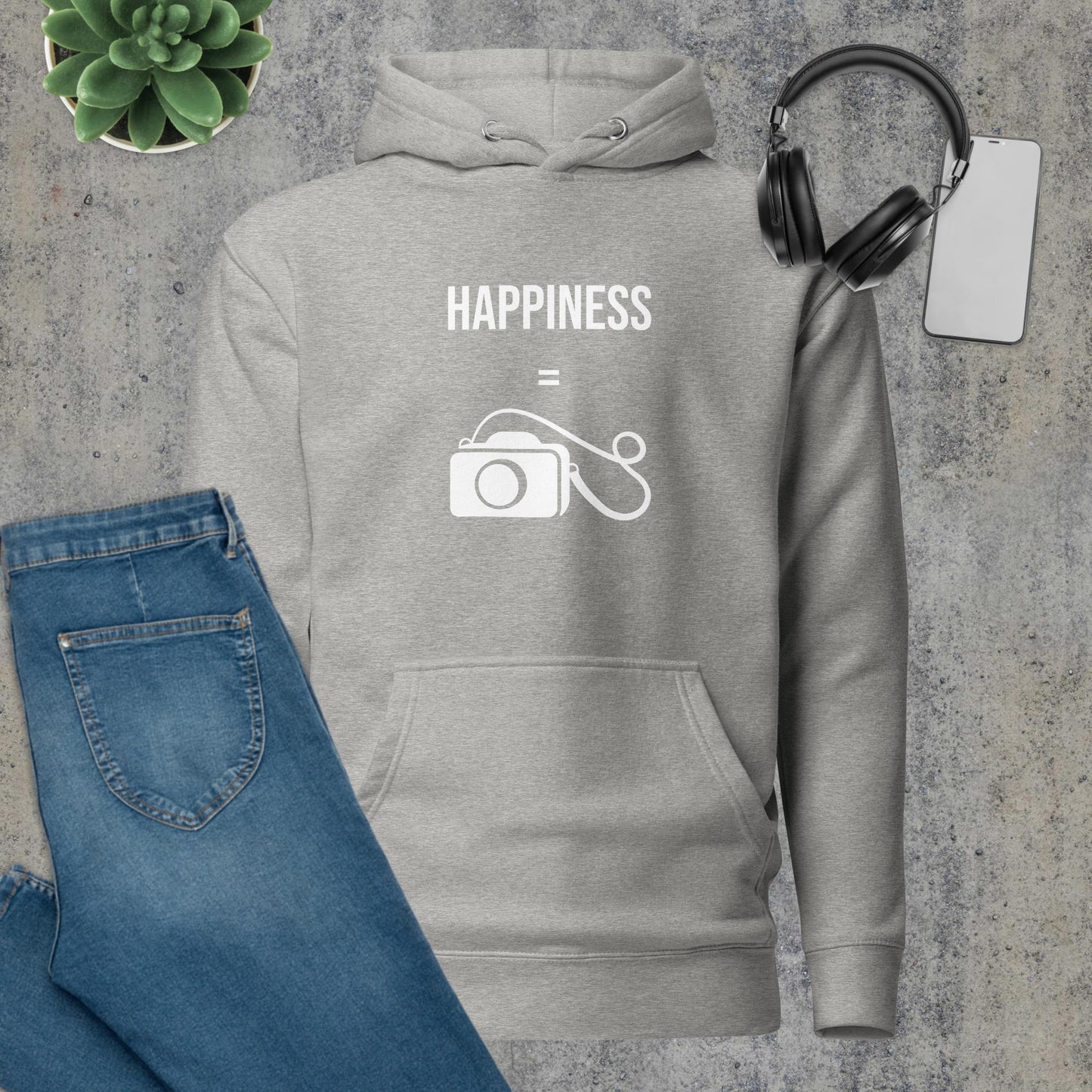 Unisex Hoodie happiness camera