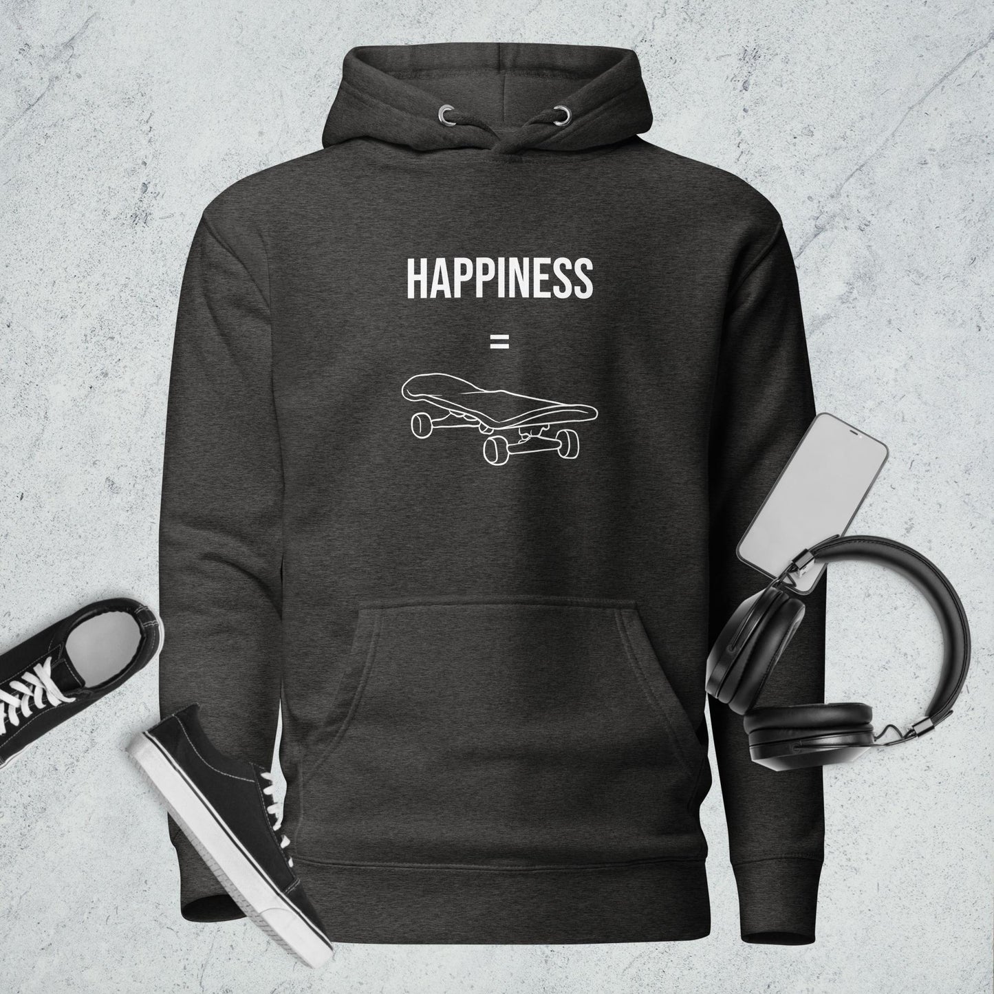 Unisex Hoodie happiness skating