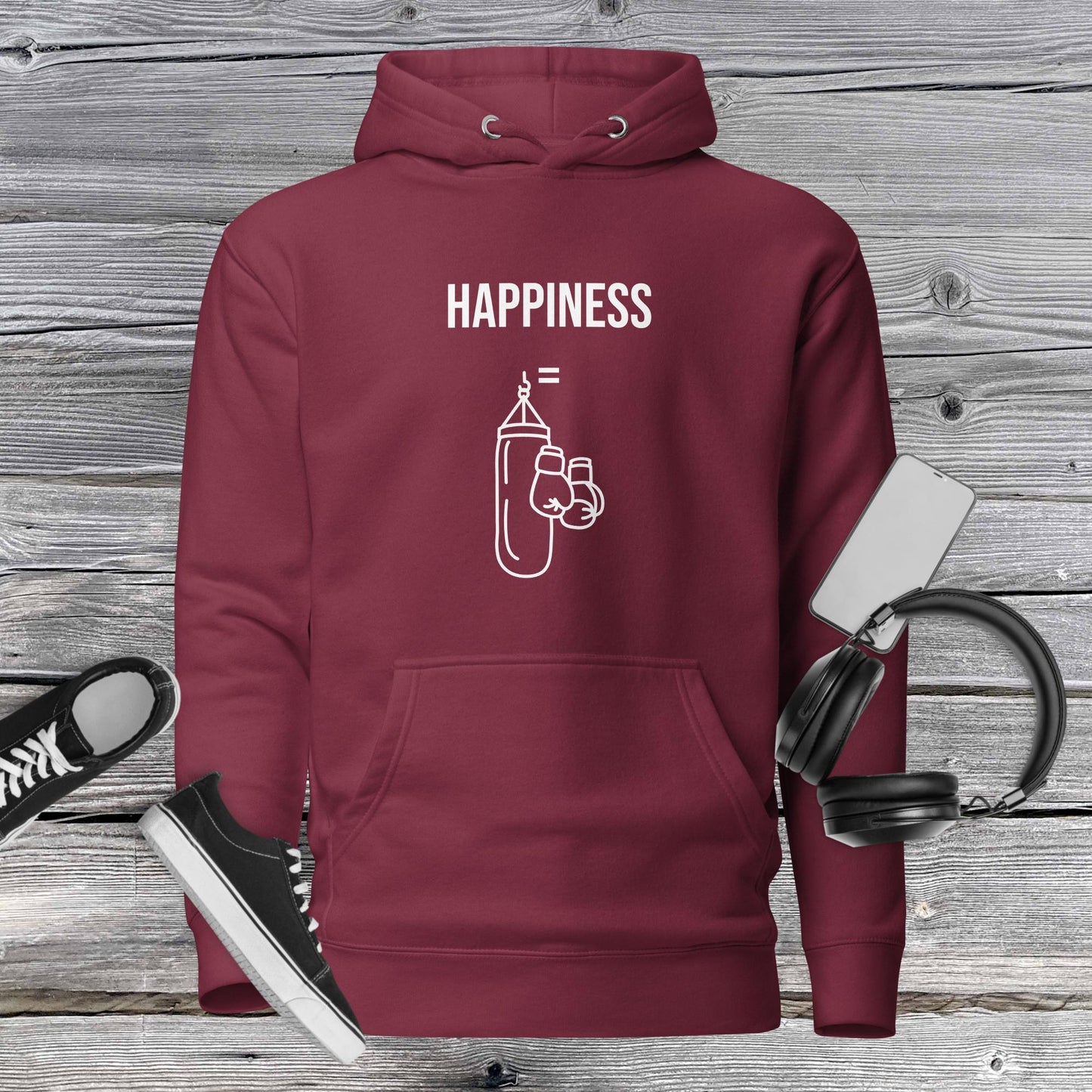 Unisex Hoodie happiness boxing