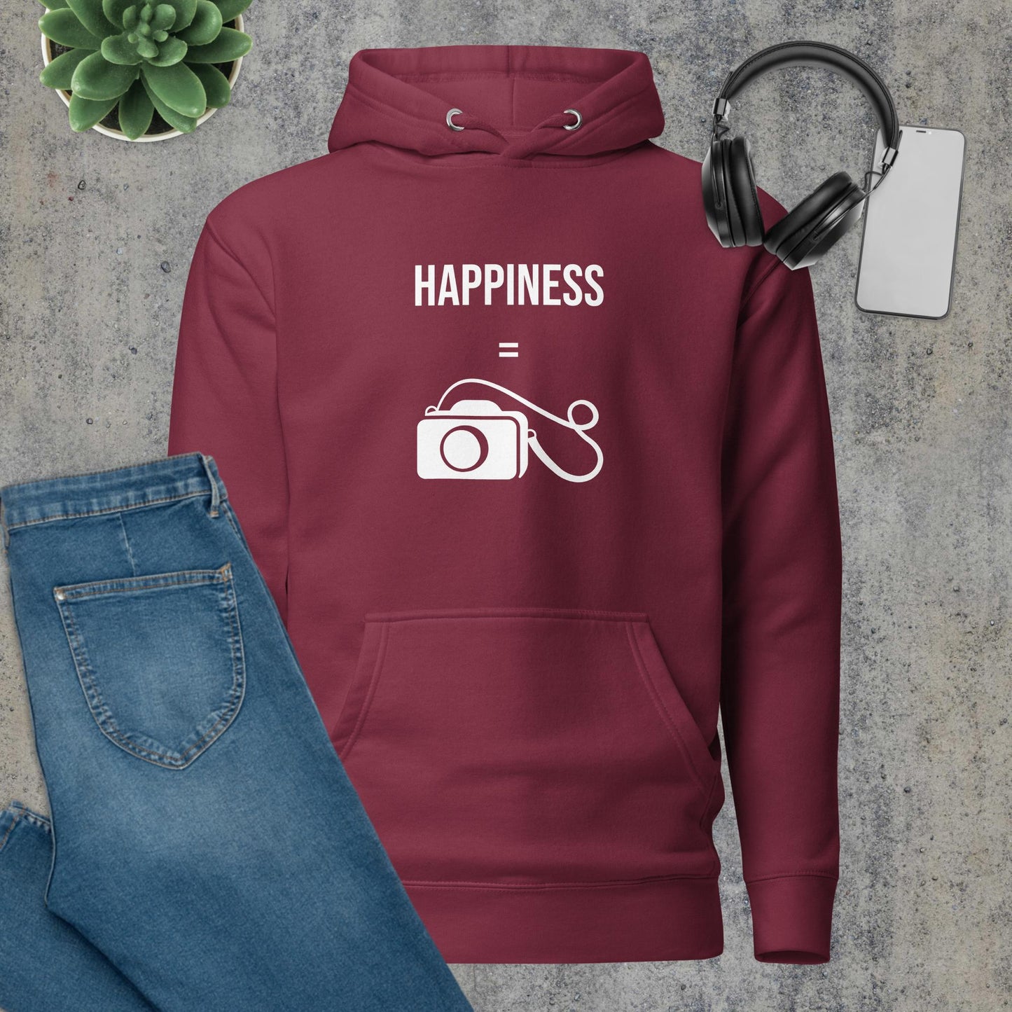 Unisex Hoodie happiness camera