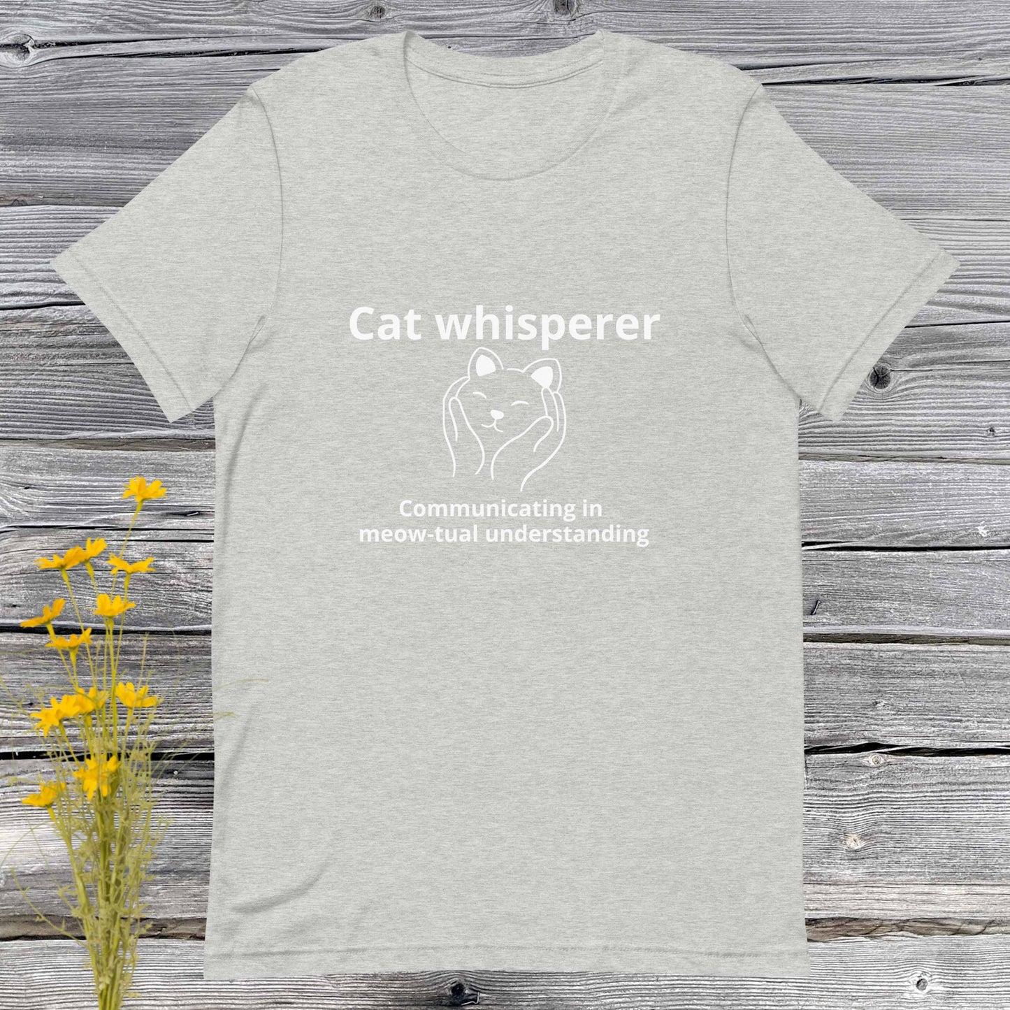 Unisex t-shirt Cat whisperer