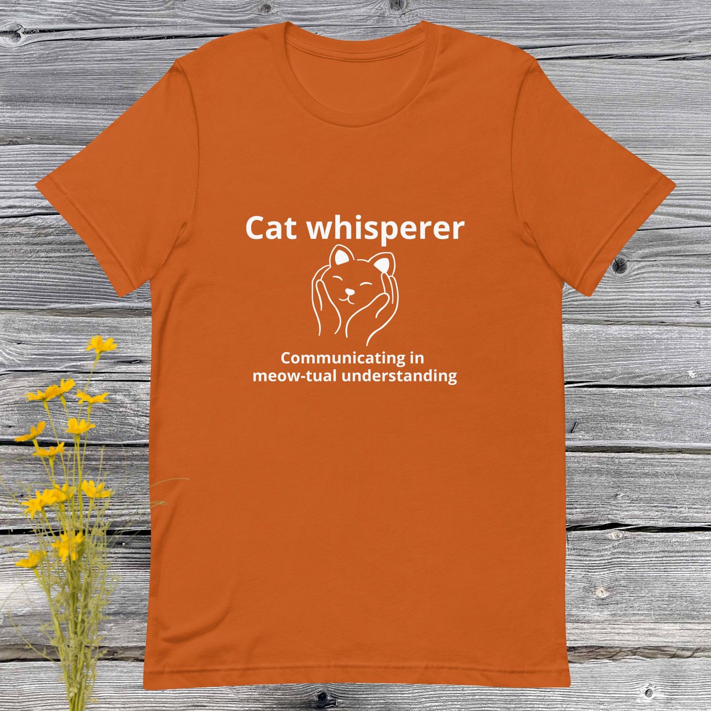 Unisex t-shirt Cat whisperer