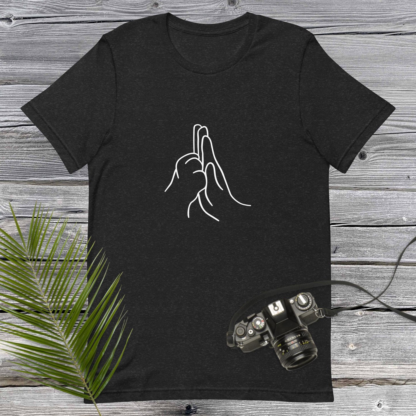 Unisex t-shirt paw Hand cat