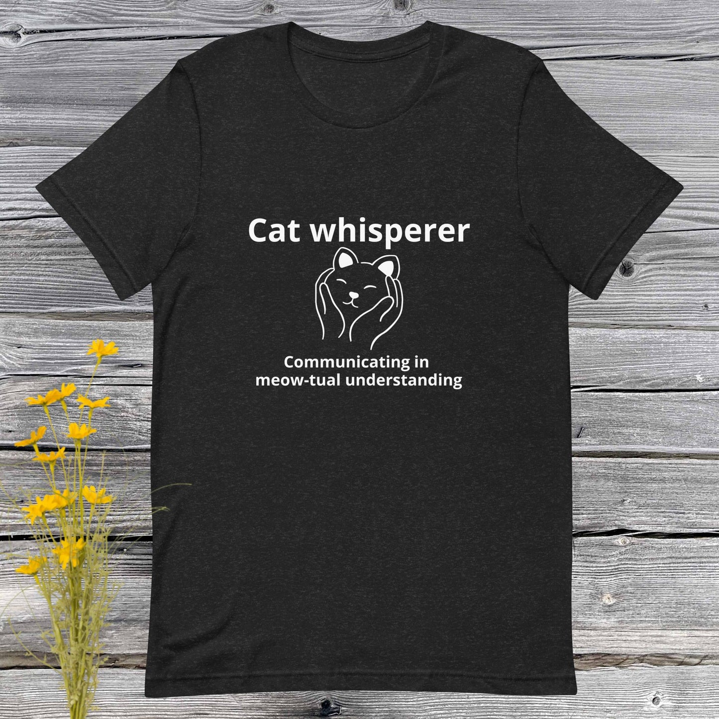 Unisex t-shirt Cat whisperer