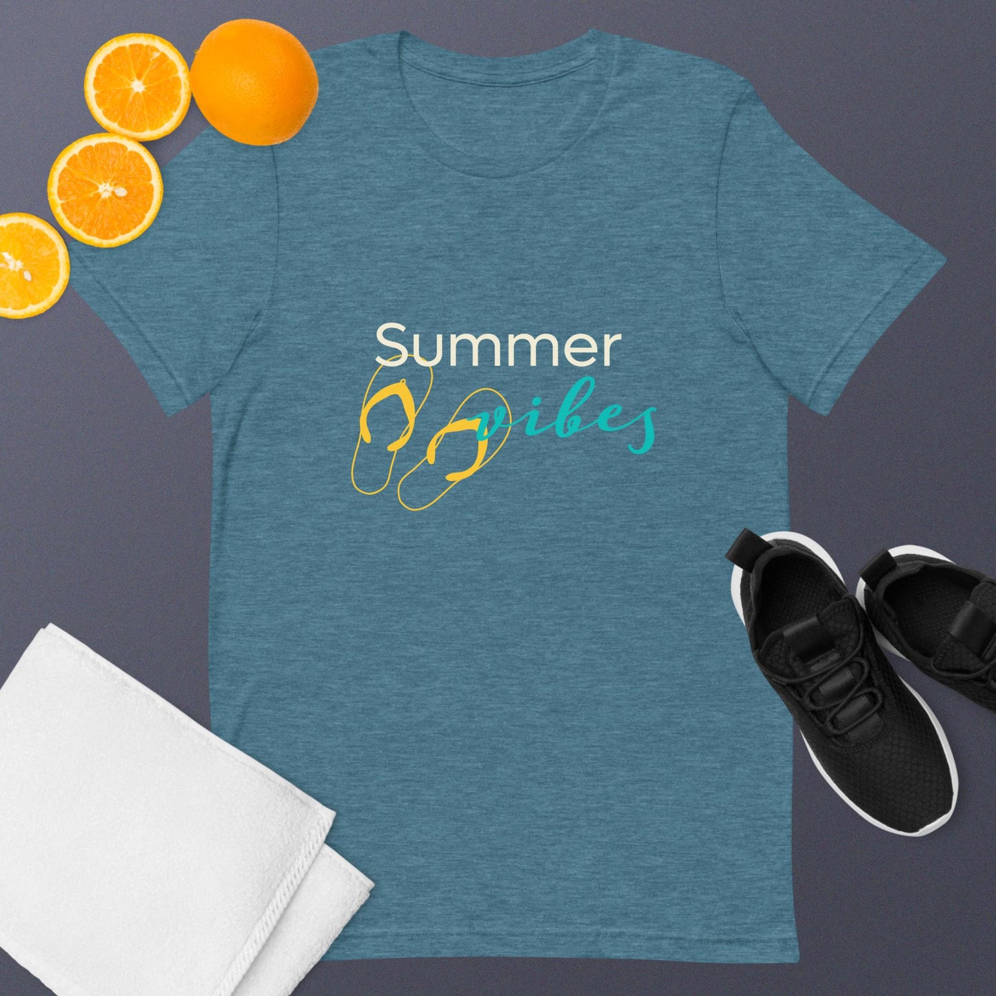 Unisex t-shirt Summer vibes blue