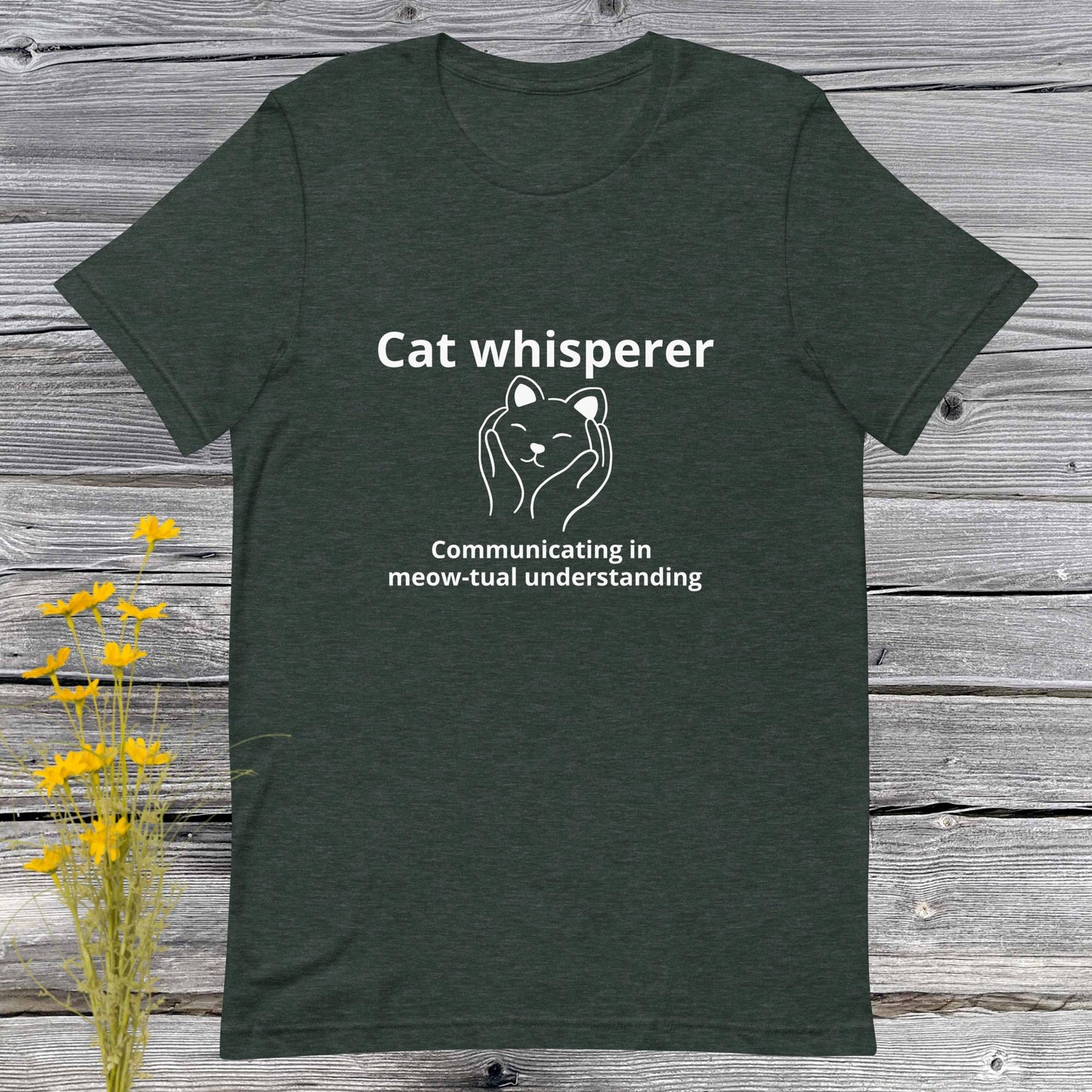 Unisex t-shirt Cat whisperer