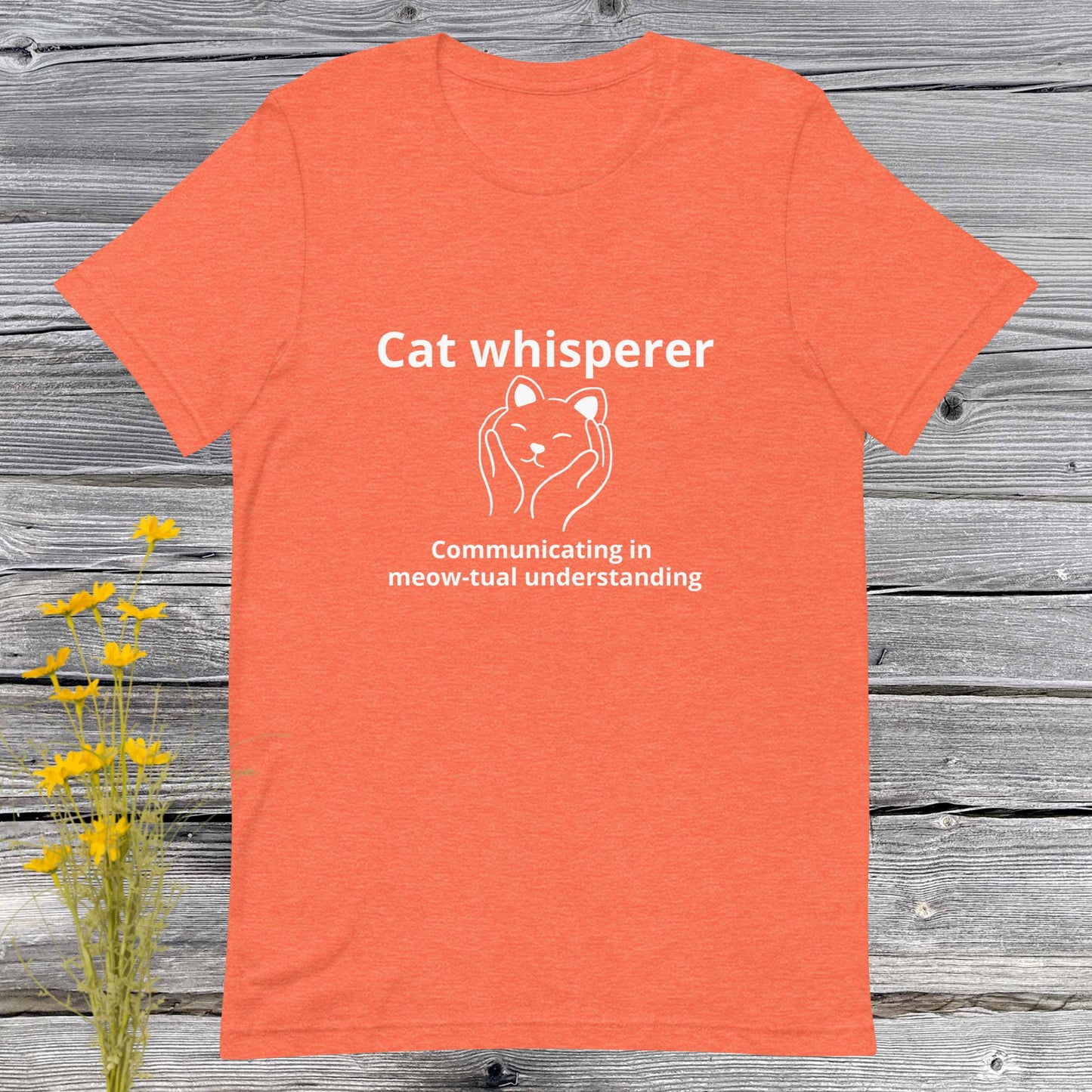 Unisex t-shirt Cat whisperer