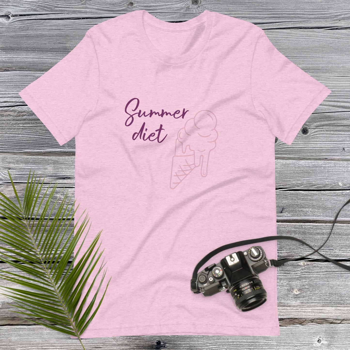 Unisex t-shirt summer diet