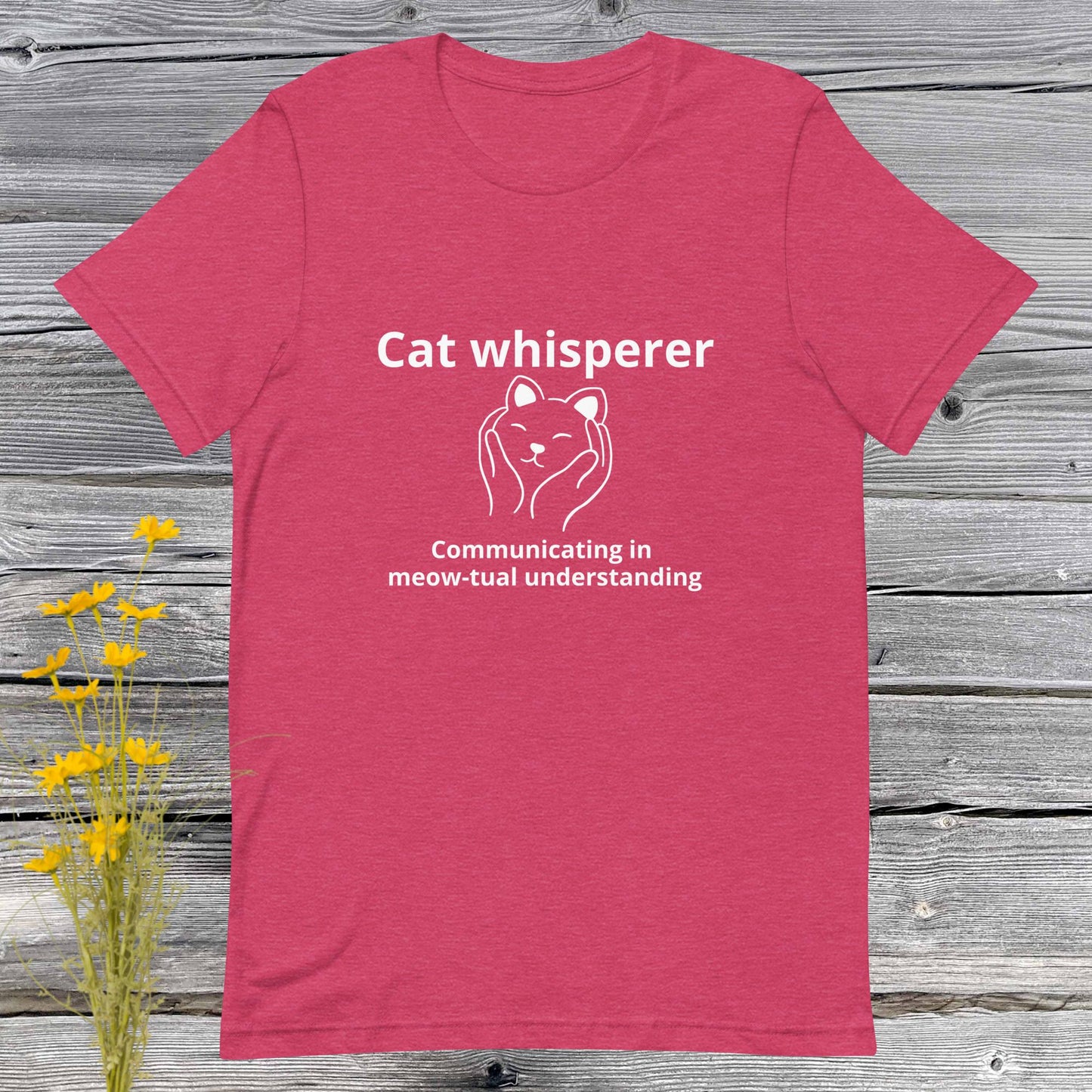 Unisex t-shirt Cat whisperer