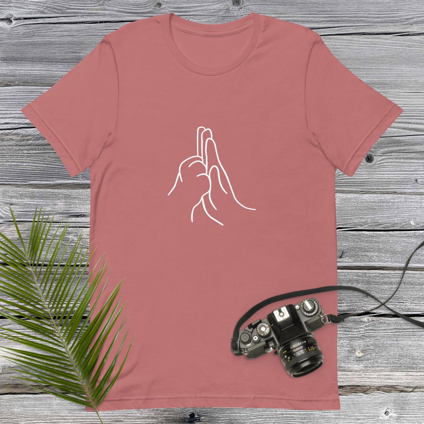 Unisex t-shirt paw Hand cat