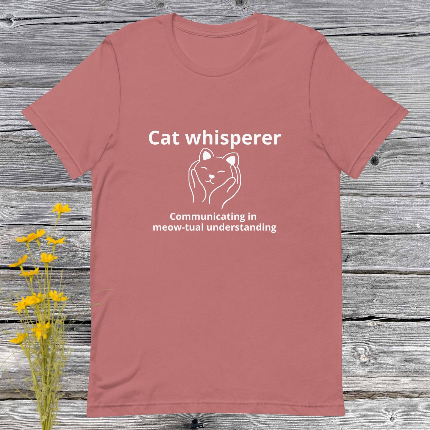 Unisex t-shirt Cat whisperer