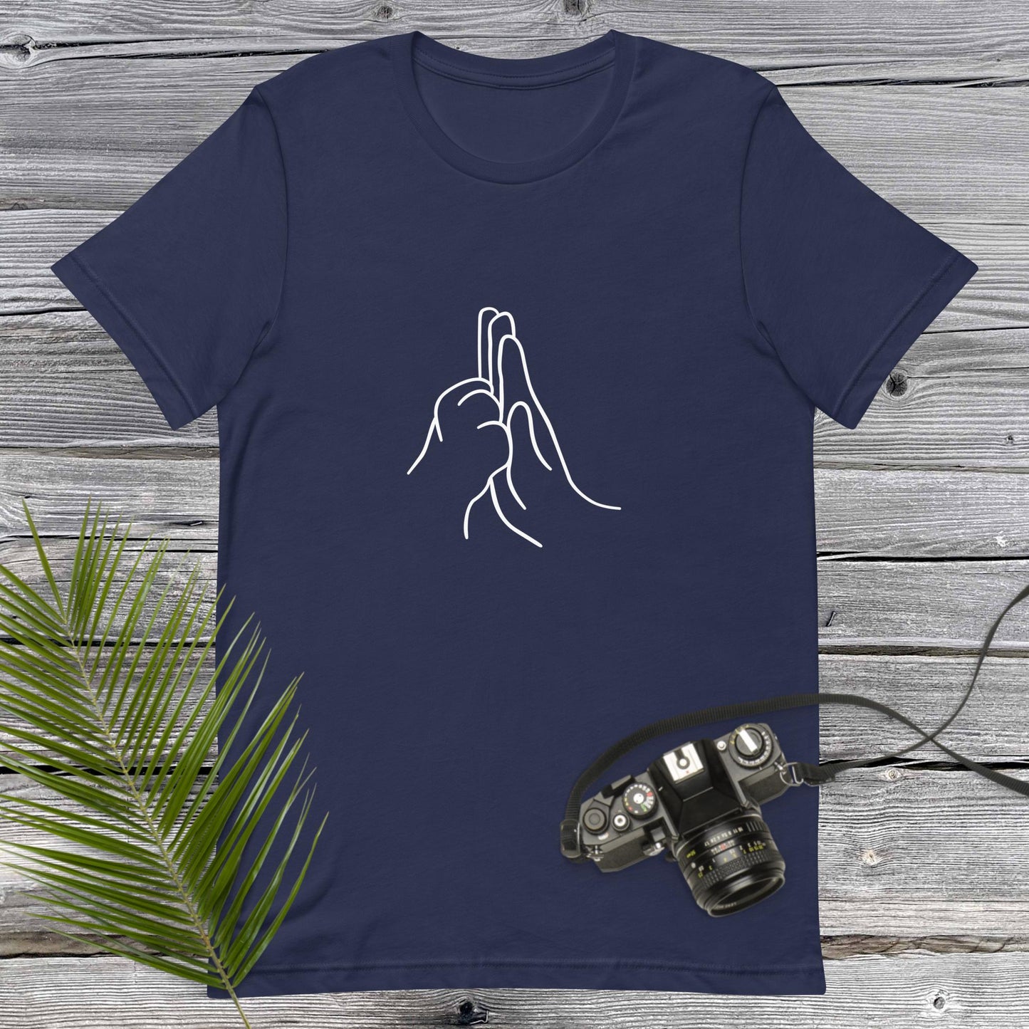 Unisex t-shirt paw Hand cat