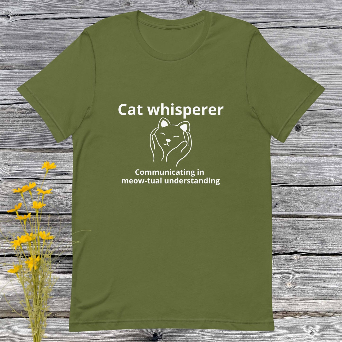 Unisex t-shirt Cat whisperer