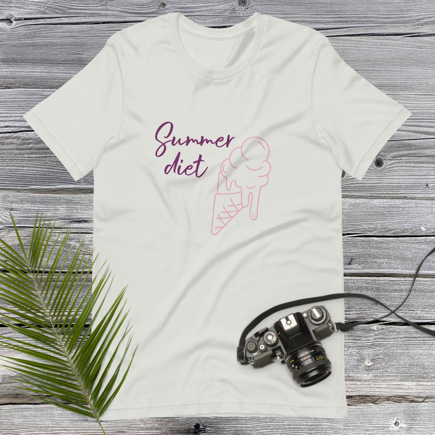 Unisex t-shirt summer diet