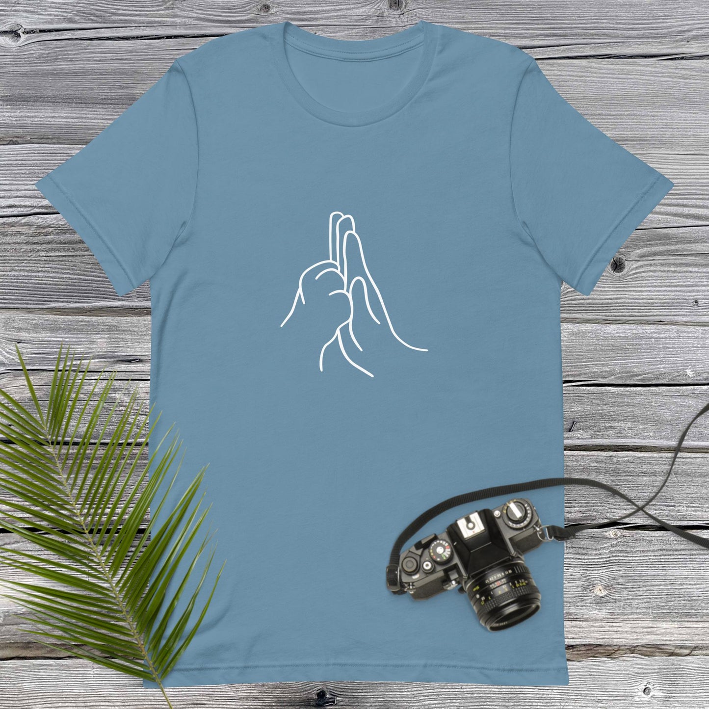 Unisex t-shirt paw Hand cat